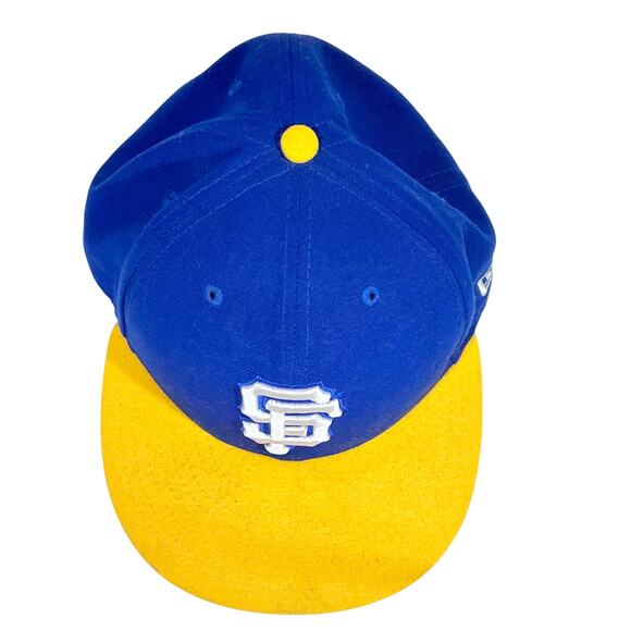 NewEra Golden State Warriors San Francisco Giants 59fifty Fitted Hat Med-Large - Picture 5 of 8